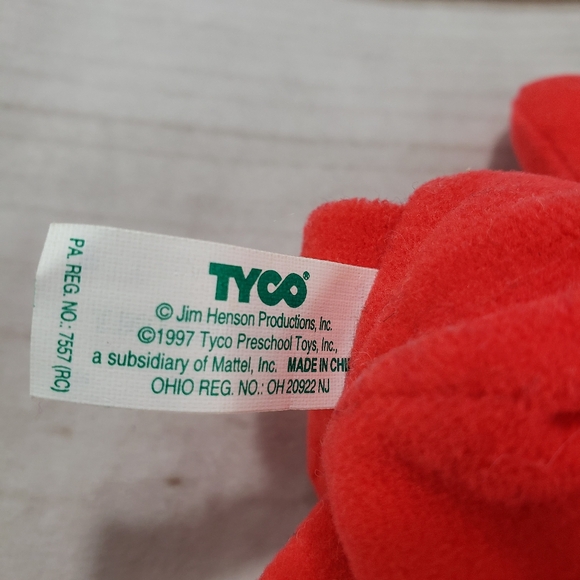 🌞SOLD🌞 Sesame Street Elmo & Telly Monster Plush Stuffed Toys Tyco 8 Inch 1997 - Picture 8 of 12